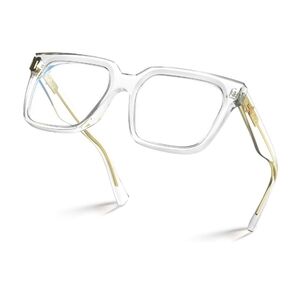 Blue Light Blocking Computer Eyewear Glasses Crystal Frame
